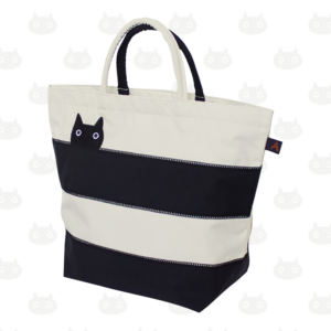 Alternative view of Fourre-tout BORDER CAT couleur BK(noir)