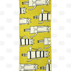Alternative view of Serviette de gazeL CAT IN NY couleur Y(jaune)