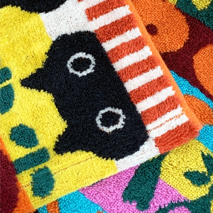 Alternative view of Serviette de toilette MMSL couleur OR(orange)