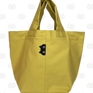 Alternative view of Sac fourre-tout en toile MÉMÉ couleur Y(jaune)