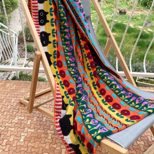 Alternative view of Serviette de bain MMSL couleur OR(orange)