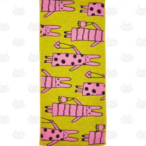 Alternative view of Serviette de gazeL BUNNY IN PARIS couleur Y(jaune)
