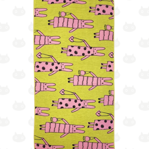Alternative view of Serviette de bain en gaze BUNNY IN PARIS couleur Y(jaune)