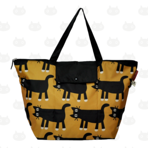 Alternative view of Sac à main pliable STARING CAT couleur Y(jaune)