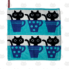 Serviette d'invité CUP MM B(bleu)