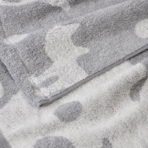 Alternative view of Serviette de toilette SILHOUETTE CAT couleur GY(gris)