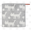 Wash towel SILHOUETTE CAT colour GY(grey)
