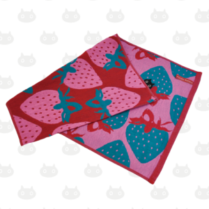Alternative view of Serviette de gaze R STRAWBERRY couleur R(rouge)