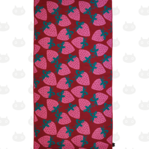 Alternative view of Serviette de bain en gaze STRAWBERRY couleur R(rouge)