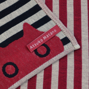 Alternative view of Serviette de gaze C MMST couleur R(rouge)