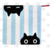 Serviette d'invité MMST couleur SB(bleu ciel)