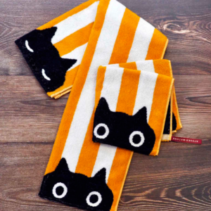 Alternative view of Serviette d'invité MMST couleur OR(orange)