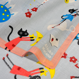 Alternative view of Petit foulard HOLIDAY couleur GY(gris)