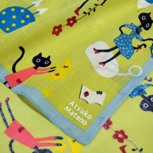 Alternative view of Petit foulard HOLIDAY couleur YG(vert acidulé)