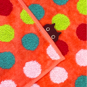 Alternative view of Mini serviette DROPS couleur OR(orange)