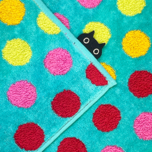Alternative view of Mini serviette DROPS couleur SB(bleu ciel)