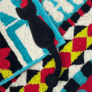 Alternative view of Mini serviette INTERIOR MODERN couleur SB(bleu ciel)