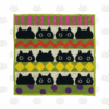 Mini serviette TWELVE couleur G(vert)