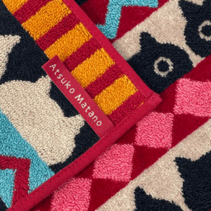 Alternative view of Mini serviette TWELVE couleur R(rouge)