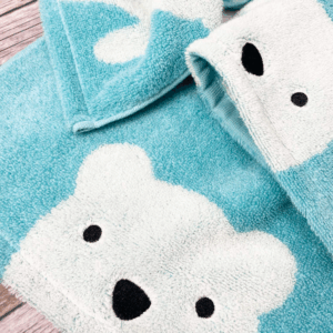Alternative view of Serviette d'invité POLAR BEAR couleur SB(bleu ciel)