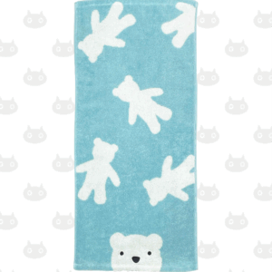 Alternative view of Serviette de toilette POLAR BEAR couleur SB(bleu ciel)