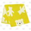 Serviette de toilette POLAR BEAR couleur Y(jaune)