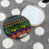 Miroir de poche TEXTILE Series couleur BK(noir)