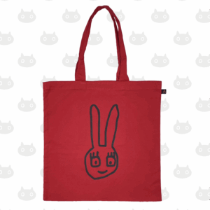 Alternative view of Fourre-tout en toile YURUUSA couleur R(rouge)