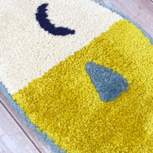 Alternative view of Petit tapis FISH couleur Y(jaune)