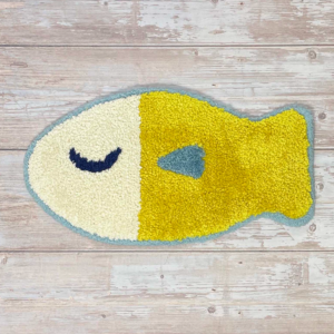 Petit tapis FISH couleur Y(jaune)