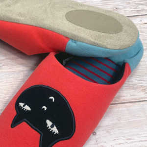 Alternative view of Babouches JOKER couleur OR(orange)