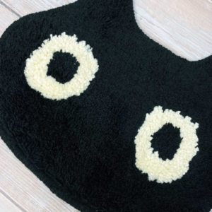 Alternative view of Petit tapis MÉMÉ DC couleur BK(noir)