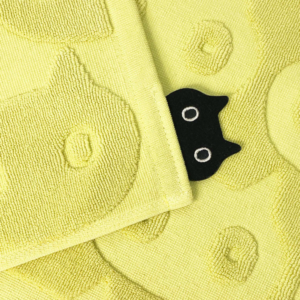 Alternative view of Tapis de bain éponge MM FACE couleur Y(jaune)