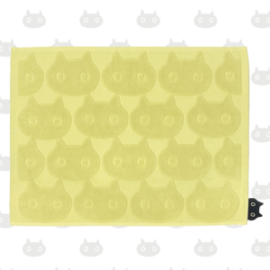 Tapis de bain éponge MM FACE couleur Y(jaune)