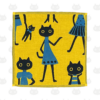 Mini gaze MEME FASHION couleur Y(jaune)