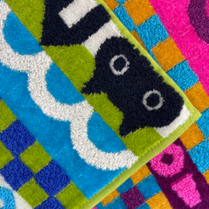 Alternative view of Mini serviette MM QUILT couleur G(vert)