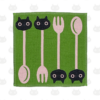 Mini gaze LUNCH couleur G(vert)